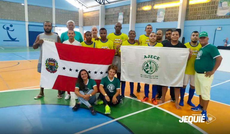 Com apoio da Prefeitura de Jequié, AJECE se classifica para semifinais do Campeonato Regional Nordeste de Futebol de Cegos